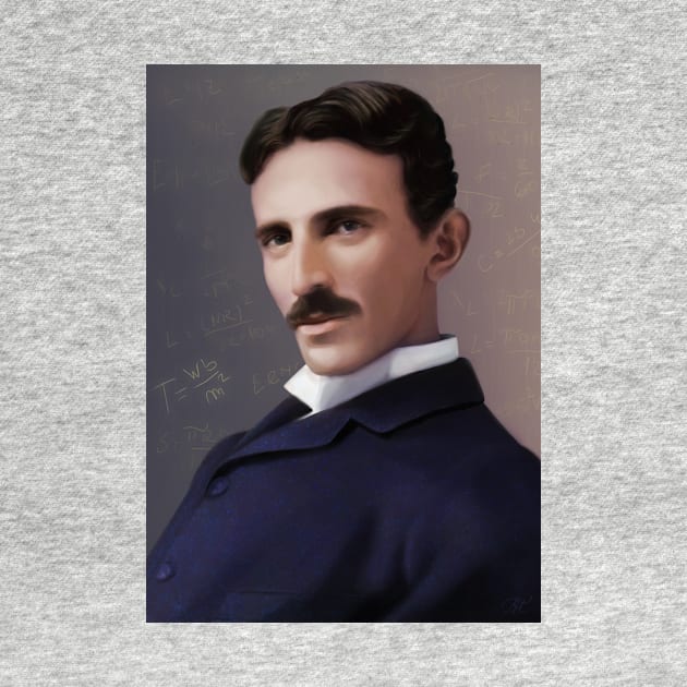 Nikola Tesla by Marija154